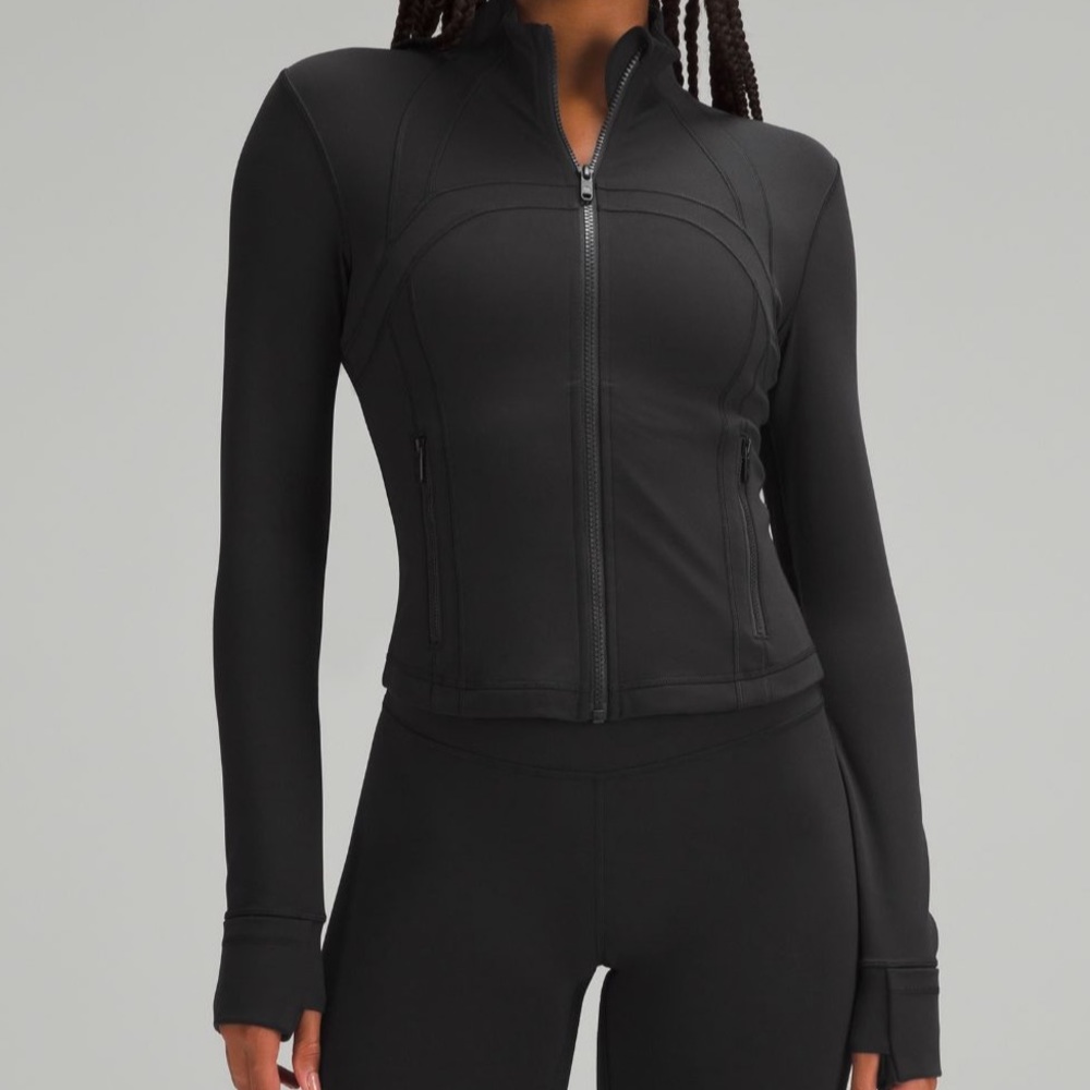 Lululemon Define Cropped Jacket *Nulu - Black - Size 6